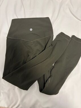 lululemon athletica Olive Green Leggings